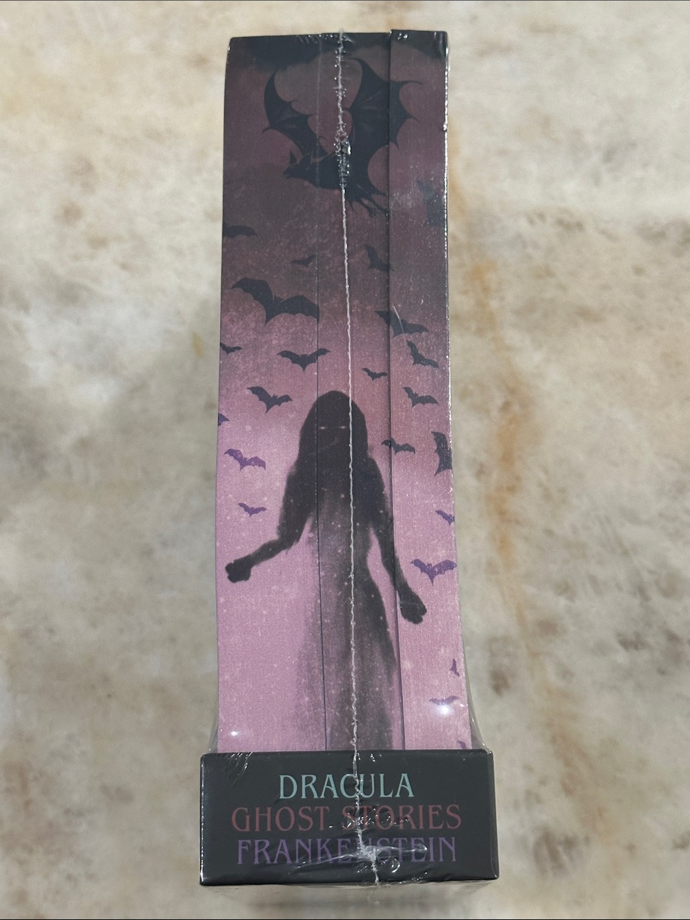 Classic Gothic Book Set - Black with Purple & Teal Accents - Picture 3 of 4